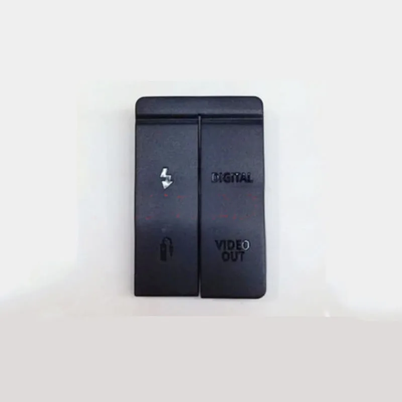 2Pcs "Usb" "Flash" "Romote" "A/V" Termital Interface Reuuber Cap cover Reparatie Onderdelen Voor Canon Eos 5D Slr