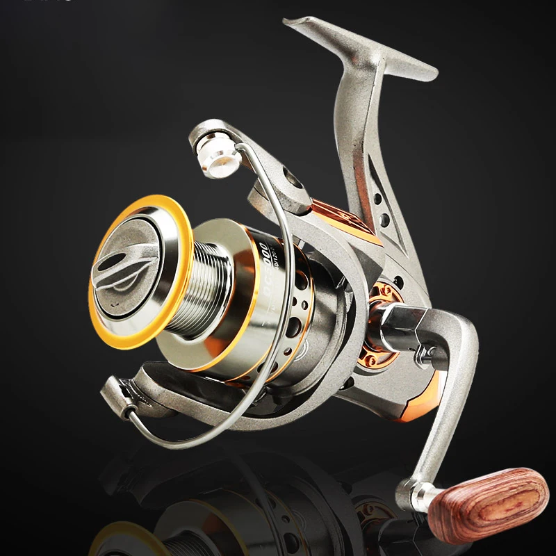 

Professional Spinning Fishing Reel 13BB Fishing Coil Wooden Handshake 1000-7000 Series Metal Spining Fishing Reel Wheels