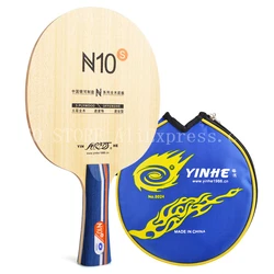 YINHE N10S lama da Ping Pong (5 strati di legno aggressivo) N10 S N10-S racchetta da Ping Pong Bat Paddle