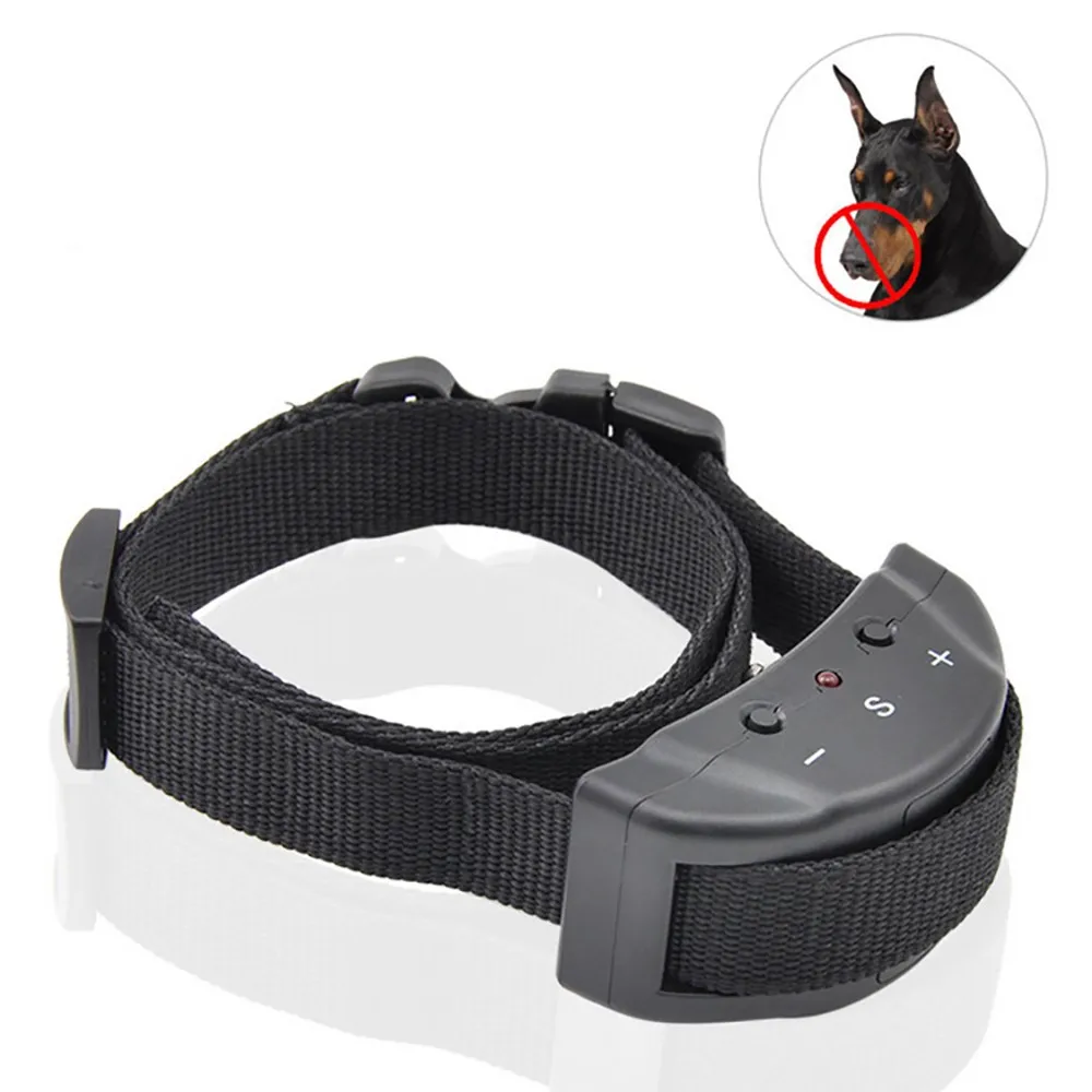 Collar de entrenamiento para perros, dispositivo automático sin lazo antiladridos, tono de choque, Adiestramiento