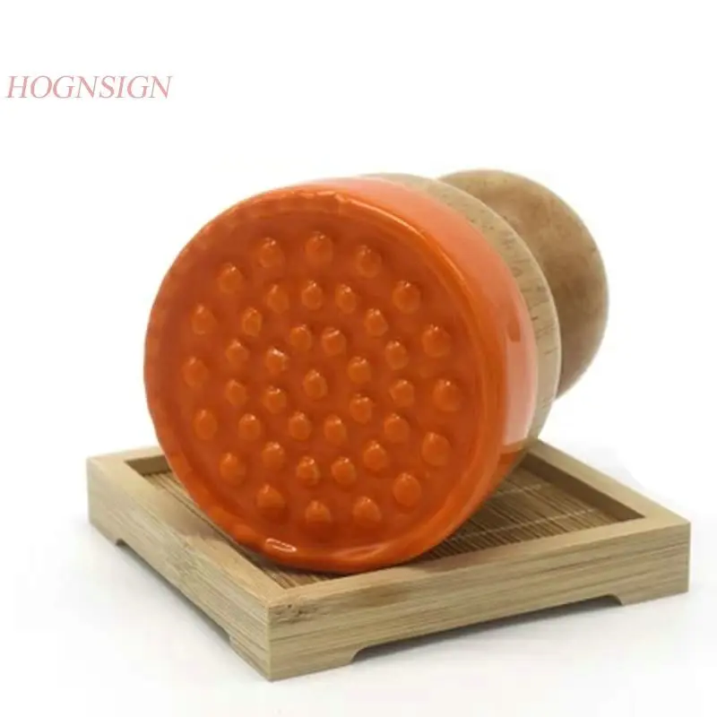 moxibustion massage Warm Moxibustion Ceramic Energy Tank Health Care Scraping Pot Moxa Meridian Meter Household Ai Tool Chinese