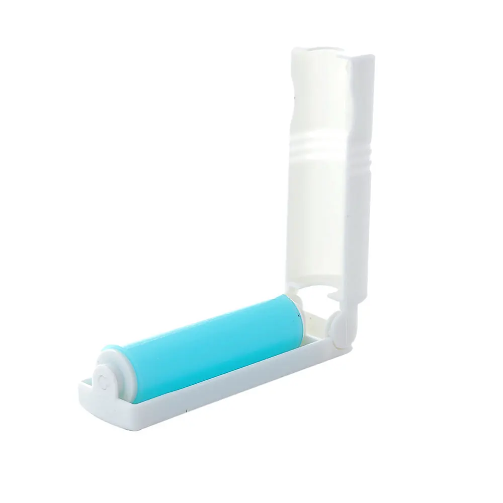 Silicone world Dust Remover Clothes Fluff Dust Catcher Dust Drum Reusable Foldable Drum Brushes Hair Sticky Washable Portable