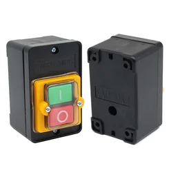 KAO-10,Waterproof Button Switch Control Box,3P,Three-Phase Power Control Starter,10A 220/380VAC,Electrical Equipment