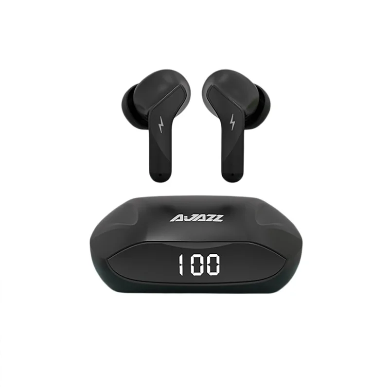 Wireless Bluetooth Earphone with Power Digital Display, Touch Control IPX4 Waterproof Machine