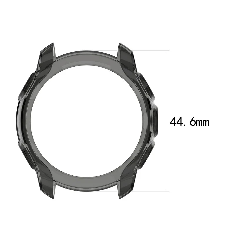 Capa macia de proteção para relógio inteligente, capa de silicone fina para garmin fenix 5x argolas 5