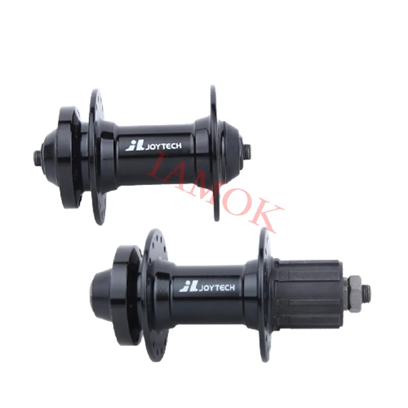 JOYTECH Mountain Bike Aluminium Alloy Hub 7/21 Speed Iamok Disc Brake 32 Holes Quick Release  Black Bicycle Parts