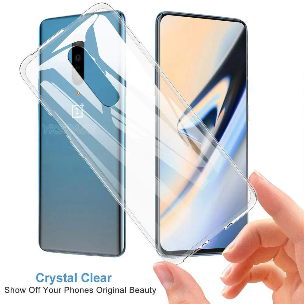 Ultra Thin Transparent Soft TPU Silicone Phone Case For OnePlus 5 5T 6 6T 7 7T 8 9 9R 9RT 10 Pro 11 11R Silm Back Cover