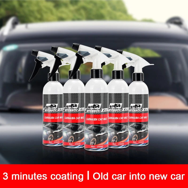 250ml Ceramic Car Coating Auto Detailing Products Nano Liquid 9H Spray Polish Wax Film Paint Care Protector Kit Accessories