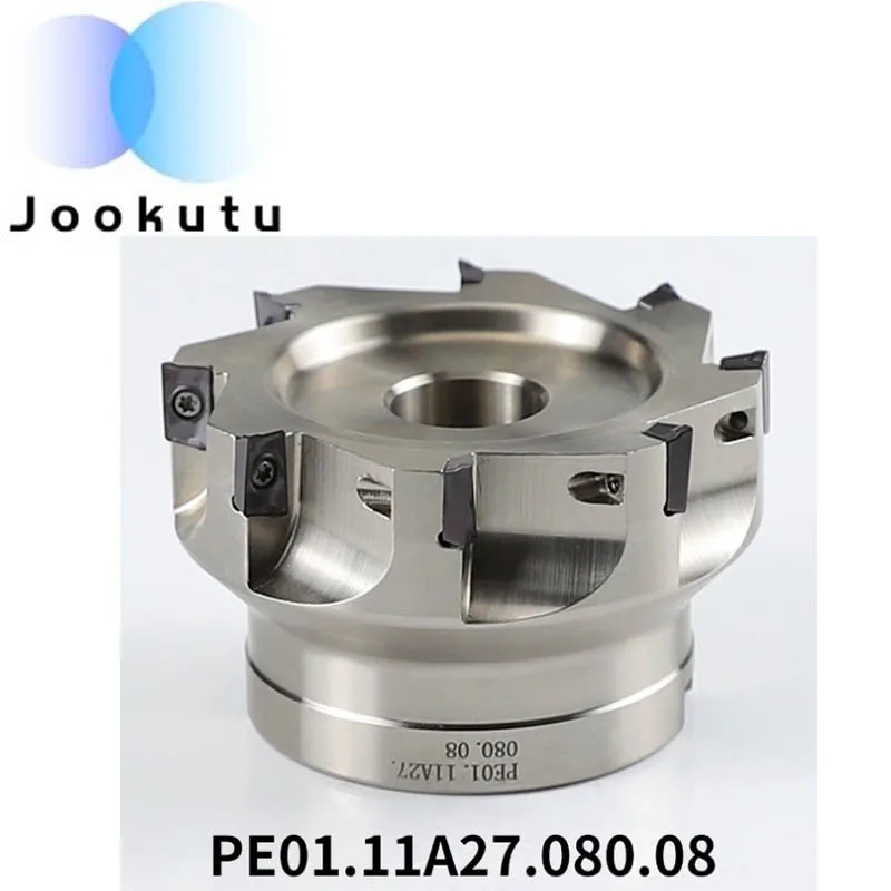 PE01 Indexable Shoulder Milling Cutter EMP02 PF10.08A22.063.03 PF10.08A27.080.04Excluding The Inserts