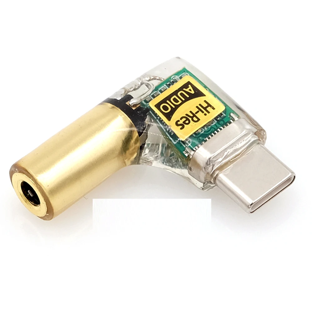 Adattatore per auricolari Thouliess da tipo C a 3,5 mm Adattatore audio per cuffie da 4,4 mm Adattatore per chip decodificatore DAC per Xiaomi Huawei