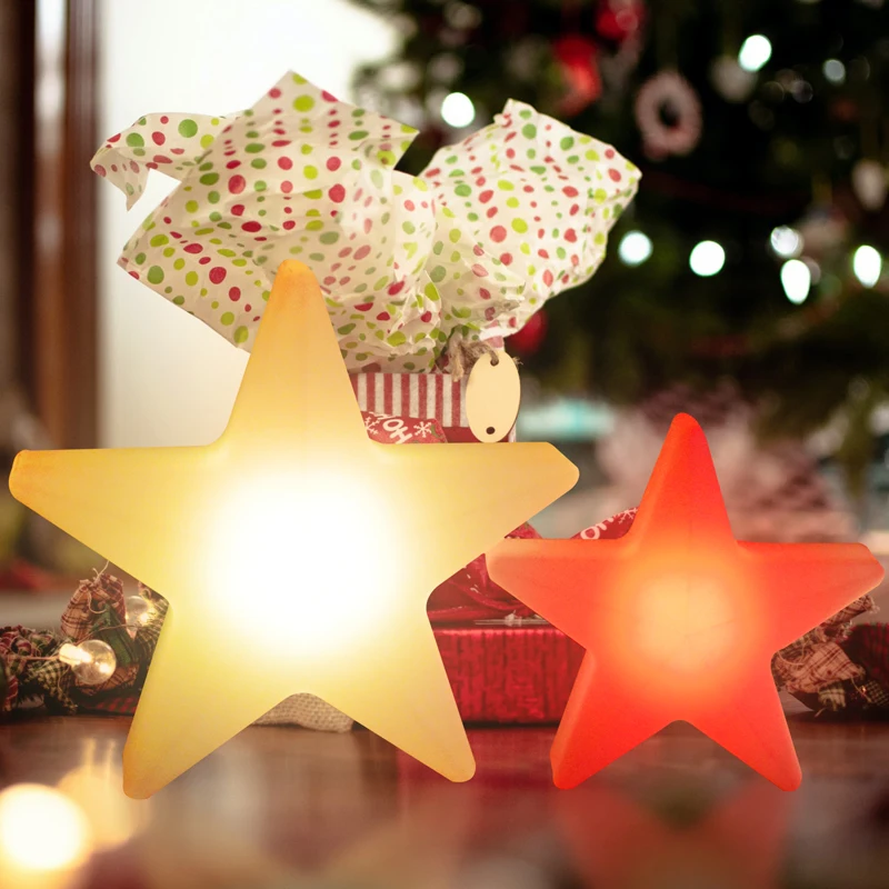 Garden Lights Outdoor Holiday Decoration 2025 LED Lightings Waterproof Star Lamp Party Landscape Lawn Holiday decor