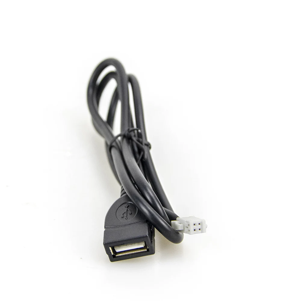 Podofo USB2.0 4Pin 6PIN USB Adapter Android Car Radio Data Charge Cable Adapter For Ford Toyota Nissan Volkswagen Skoda Lada