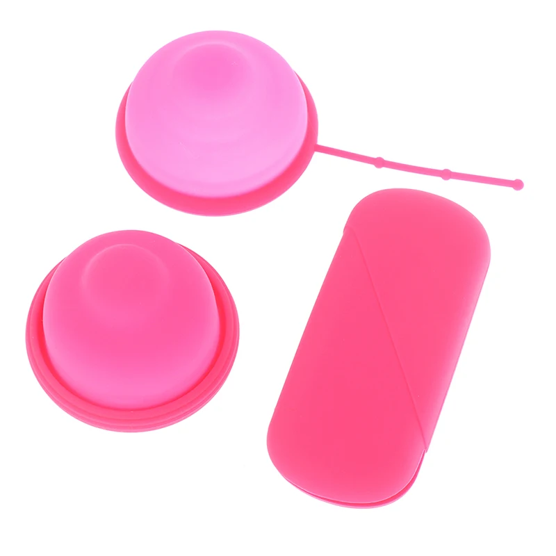 Menstrual Cup Disc Extra-Thin Silicone Menstrual Disk Tampon Or Pads Alternative