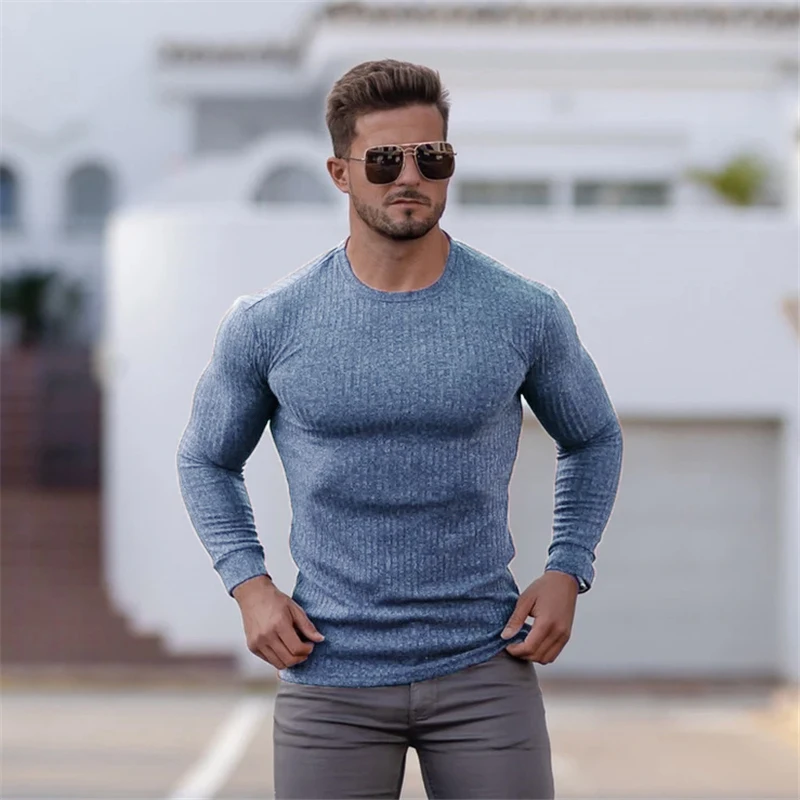 Thumbnail 2 - #87 Best Mens Striped Knit Sweaters to Buy In 2026
