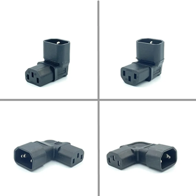 Переходник переменного тока IEC 320 C14 на C13 левый правый угол IEC 3-полюсный IEC 320 3-контактный переходник переменного тока «папа-мама» удлиненный угол 90 градусов вниз вниз Переходник переменного тока IEC 320 C14 на C13 левый правый угол IEC 3-полюсный IEC 320 3-контактный переходник переменного тока «папа-мама» удлиненный угол 90 градусов вниз вниз