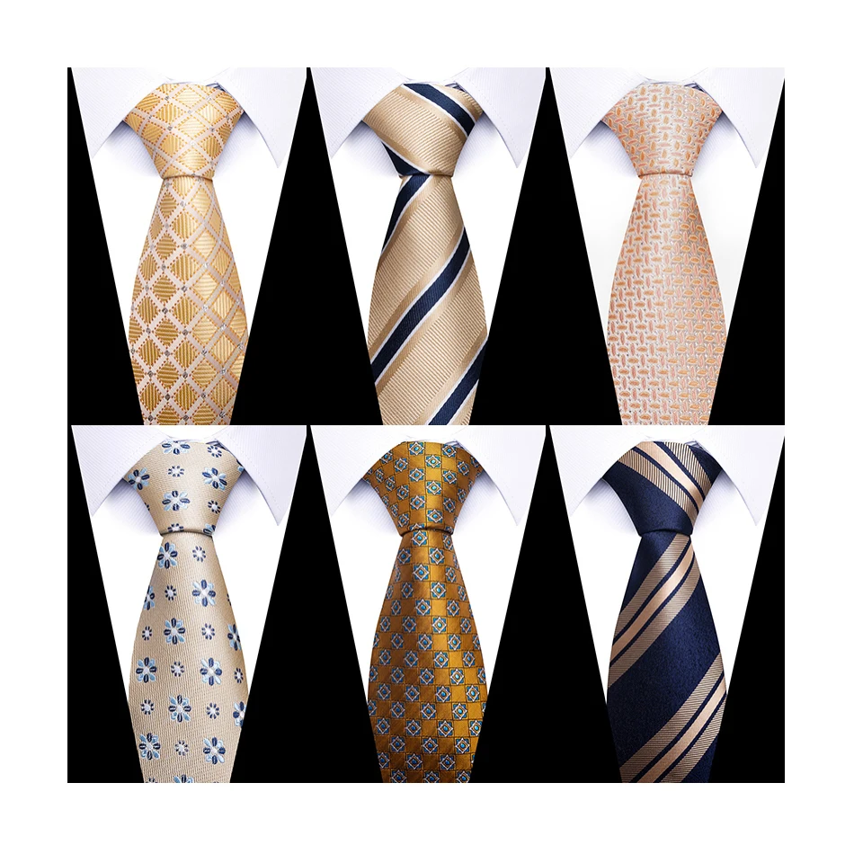 Wholesale 160 Colors Fashion 7.5 cm Silk Tie Men Gold Fit Wedding Luxury Party Suit Accessories Group Slim Necktie Gravatas Gift