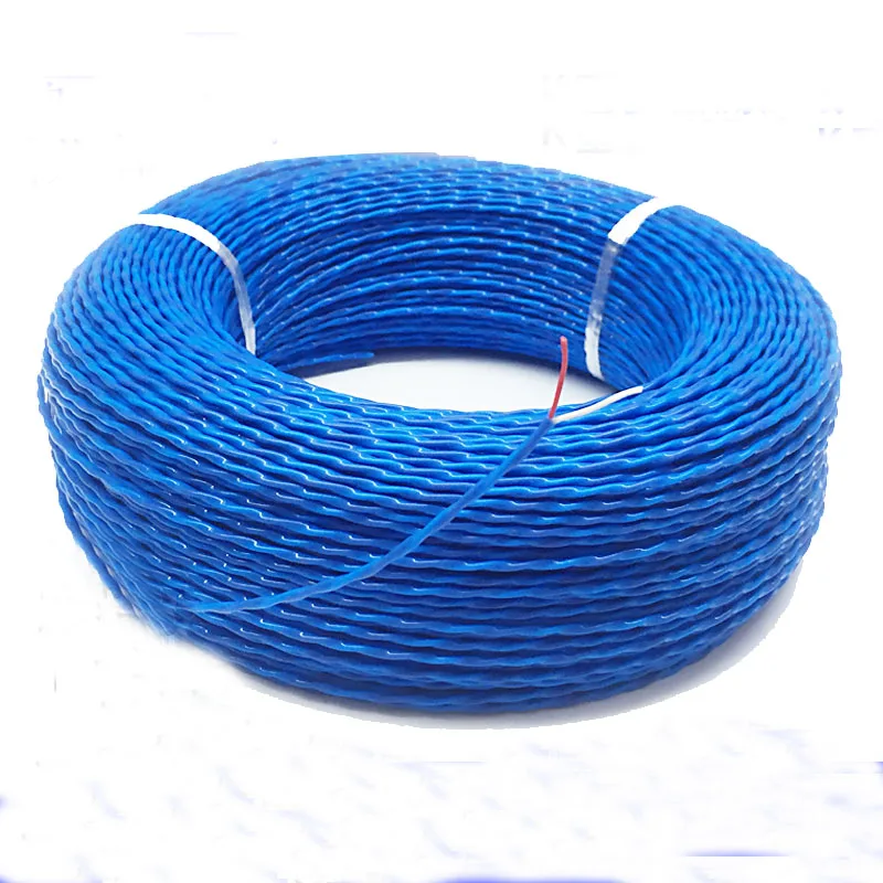 

Free shipping 20M 2 cord PTFE Twisted strand cable 2*7*0.2 K type thermocouple temperature measurement Wire for sensor