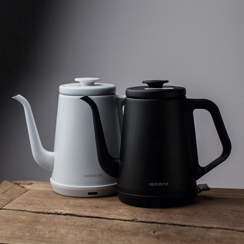 Nathome Electric Kettle 304 Stainless Steel 1L Water Boiler 1000W Fast Heating Household Tea Coffee Pot NSH1810 image 5