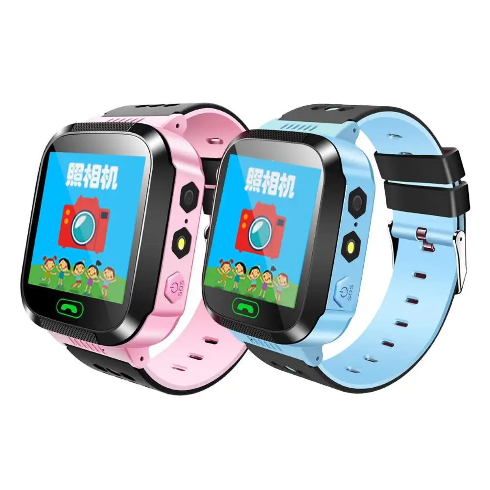 Reloj inteligente Q528 para niños, dispositivo con cámara, linterna, llamada SOS, GPS, rastreador de ubicación, reloj para bebés, tarjeta Sim de datos 2G, regalo para niños