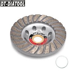 Dischi della mola della tazza di fila di Turbo segmentati diamante del diametro 100mm/4inch di DT-DIATOOL per la pietra dura del mattone di calcestruzzo