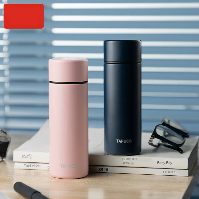 

Stainless Steel Vacuum Flask Portable Double-layer Business Vacuum Insulated Water Bottle Fashion Sports A Pocket Water Bottle