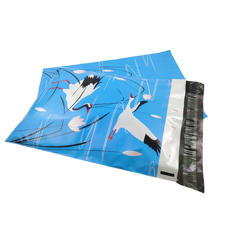 50Pcs/Lot Polymailer Shipping Mailing Bags Blue Gift Packaging Bag 10x13 Inch Waterproof Plastic Envelopes Business Package