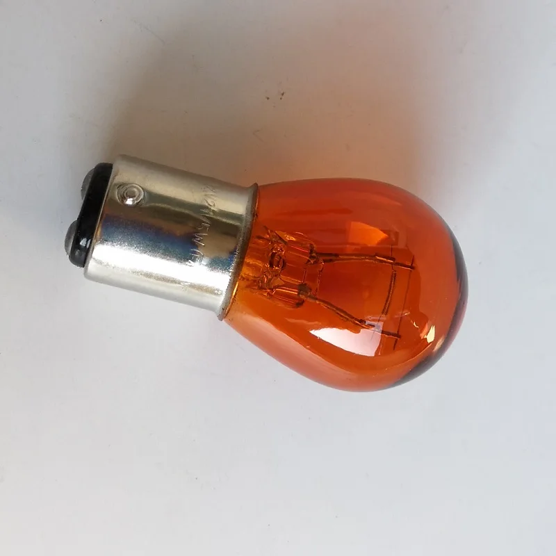 10pcs S25 12V 21/5W BA15D AMBER RED clear 1157 BAY15D Car Brake Lights Auto Reverse Bulb Parking Lamp 12V Super Bright