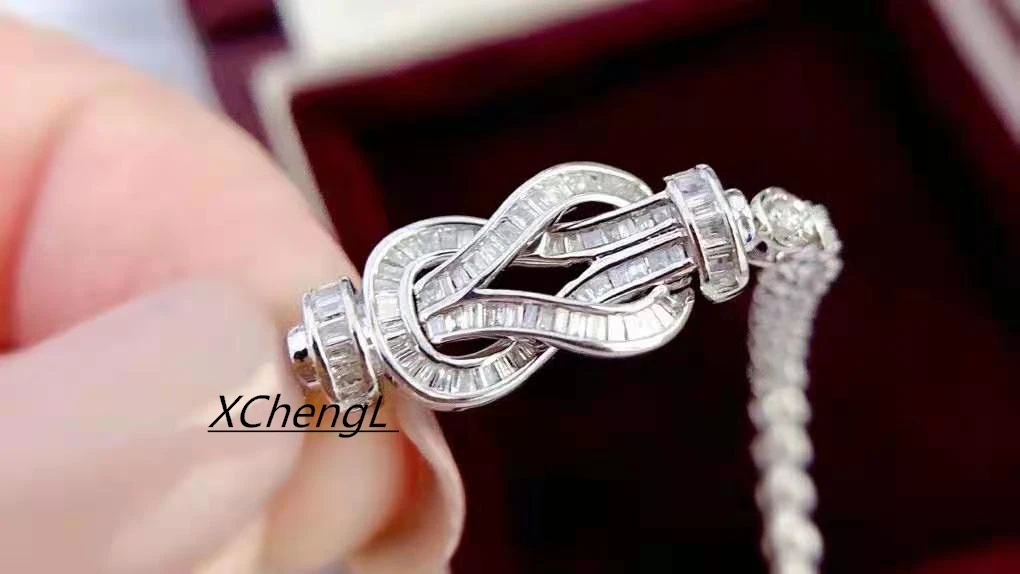 

new fashion Au750/18k real gold 8-style diamond bracelet jewelry for lady&women&gift&party