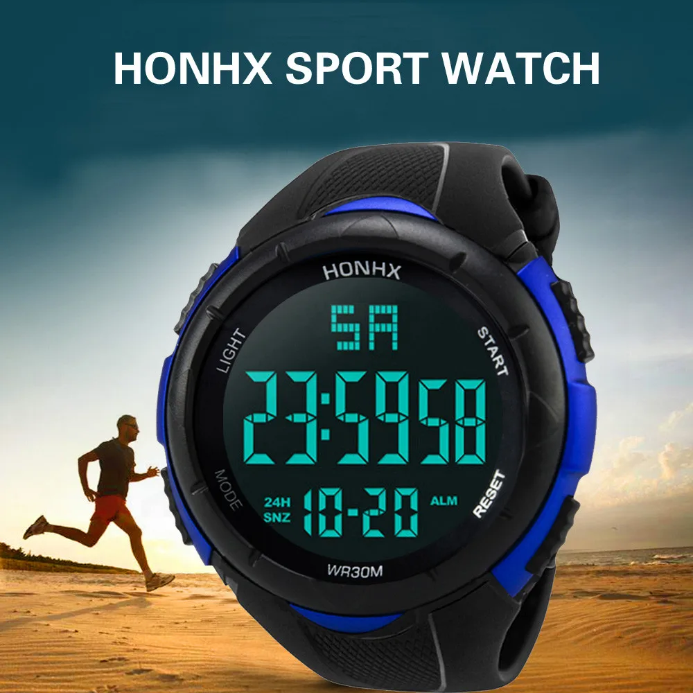 

New Silicone Digital Watch Men Sport Women Watches Electronic Led Ladies Male Wrist Watch Light Clock Female Wristwatch#3