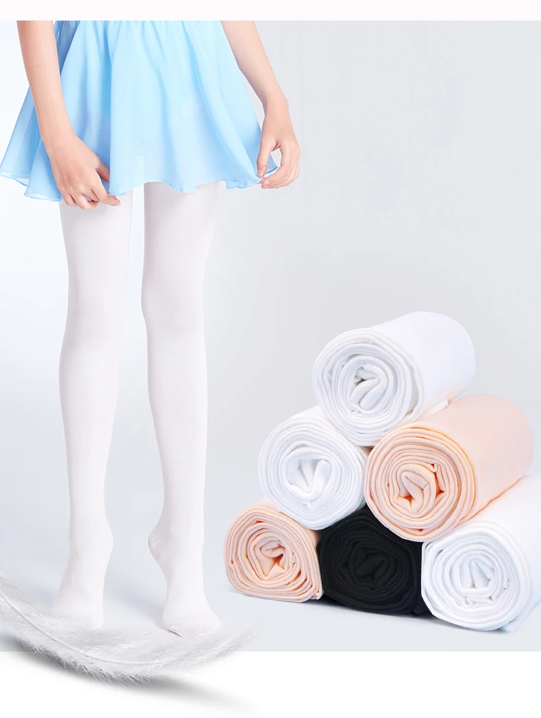 Kinder Mädchen Tanzstrumpfhose Ballett Tanzsocken Rosa Rutschfeste Leggings Gymnastik Strumpfhose Hochwertige Ultradünne Ballettstrümpfe – Detail 5