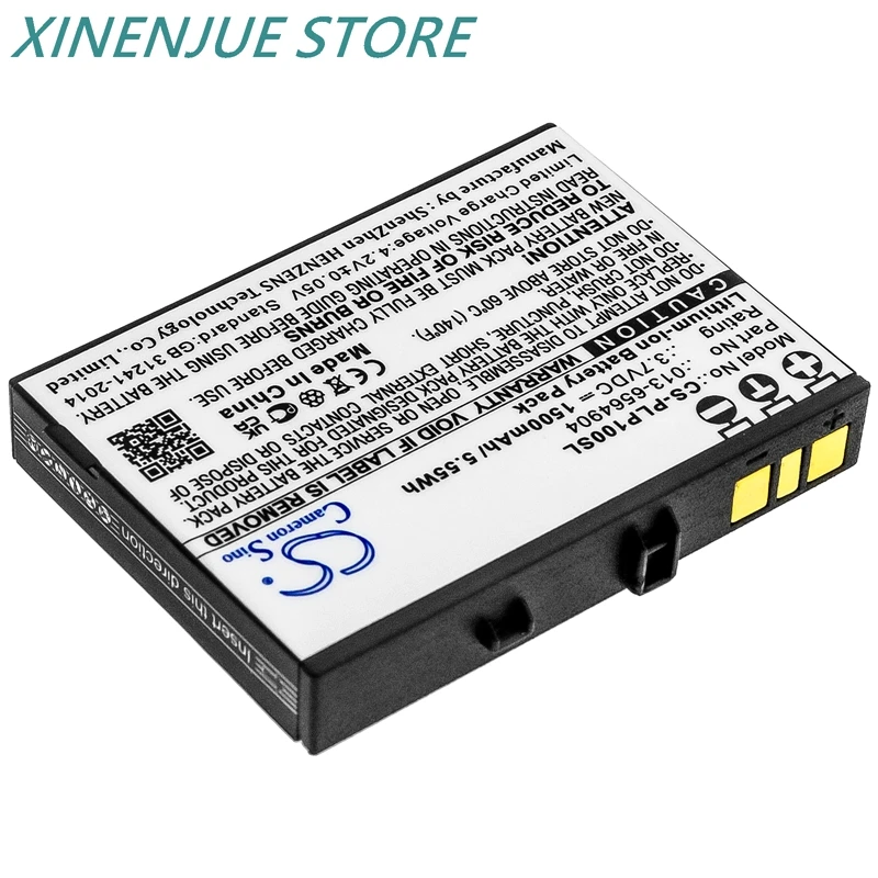 Batterie Compatible Plextalk Pocket Daisy Player PTP1 - 3.7V 1500mAh Li-ion