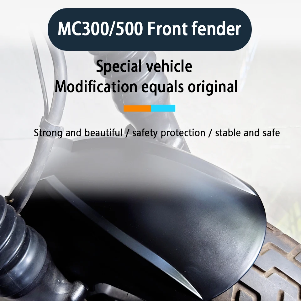 For Honda CM300 CM500 CM 300 CM 500 Motorcycle Fender Lengthen Front Fender Wheel Extension Fender Mudguard Splash Guard