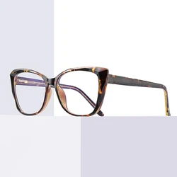 Plastic Frame Glasses Full Rim Eyewear New Arrival Fashion Anti-Blue Ray Women Style Optical Spectacles Hot Selling
