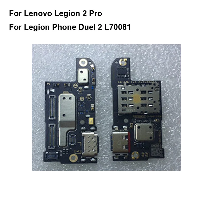 

USB-Док-станция для Lenovo Legion Phone Dual 2 L70081, разъем для зарядки, микрофон, микрофон, плата, маленькая плата, слот для Sim-карты