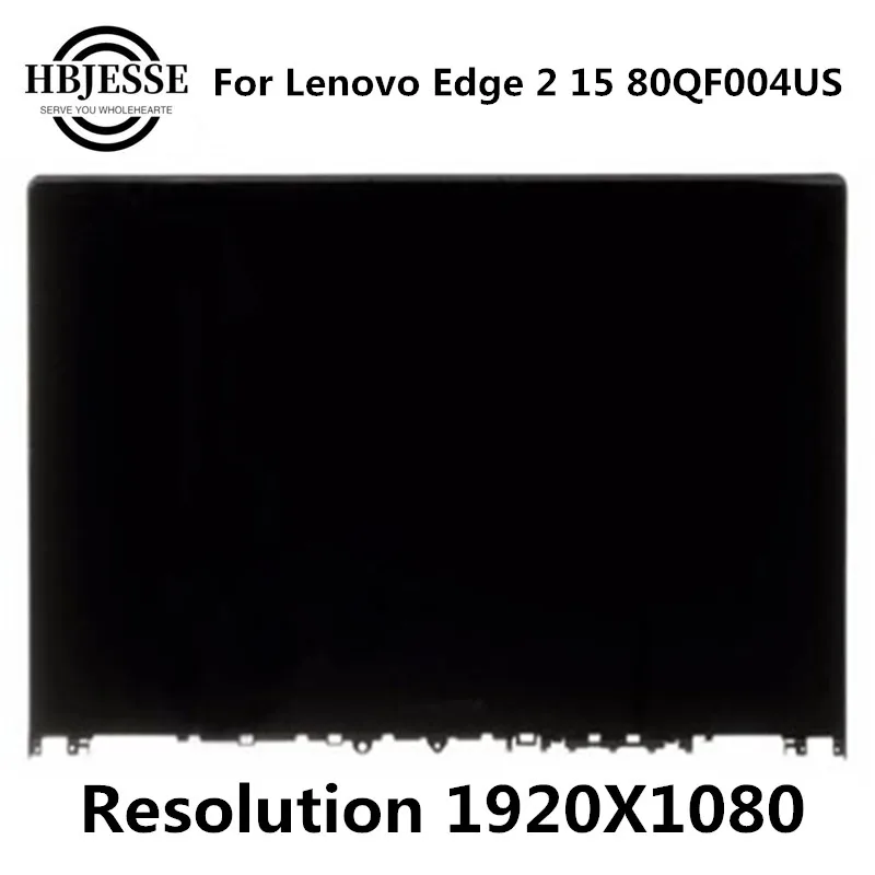 

Original 15.6'' For Lenovo Edge 2 15 80QF004US lcd Assembly Laptop LCD Screen Display Panel with Touch Screen