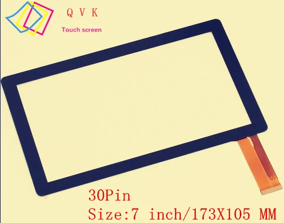 

Black 7 Inch for Bitmore LineTab 701QC II Capacitive touch screen panel repair replacement spare parts free shipping