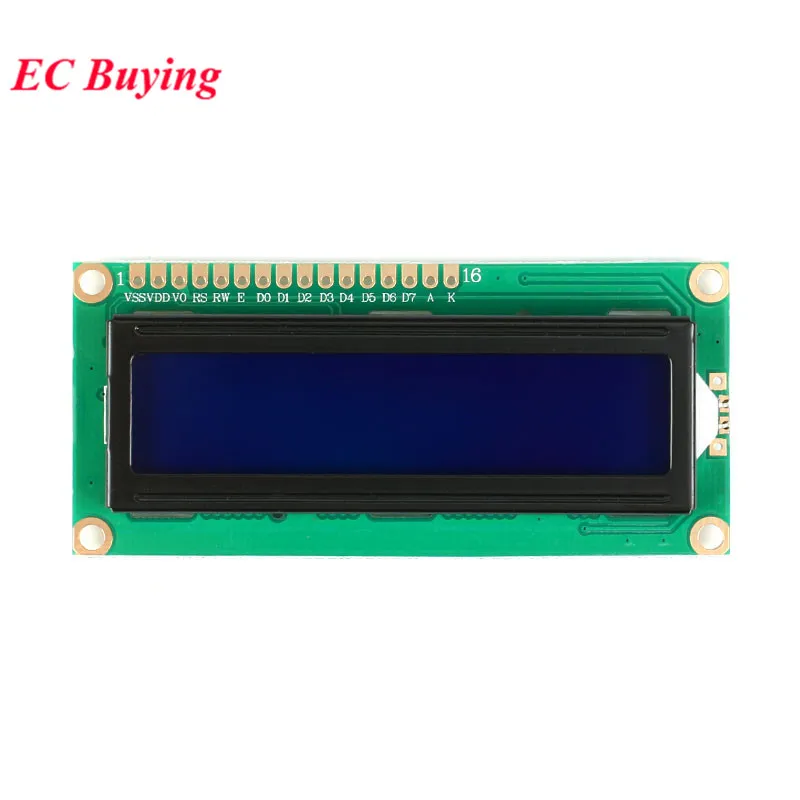 1602 Modul LCD layar kuning-hijau biru IIC I2C LCD1602 1602A modul tampilan 16*2 16x2 5V pelat adaptor UNTUK Arduino