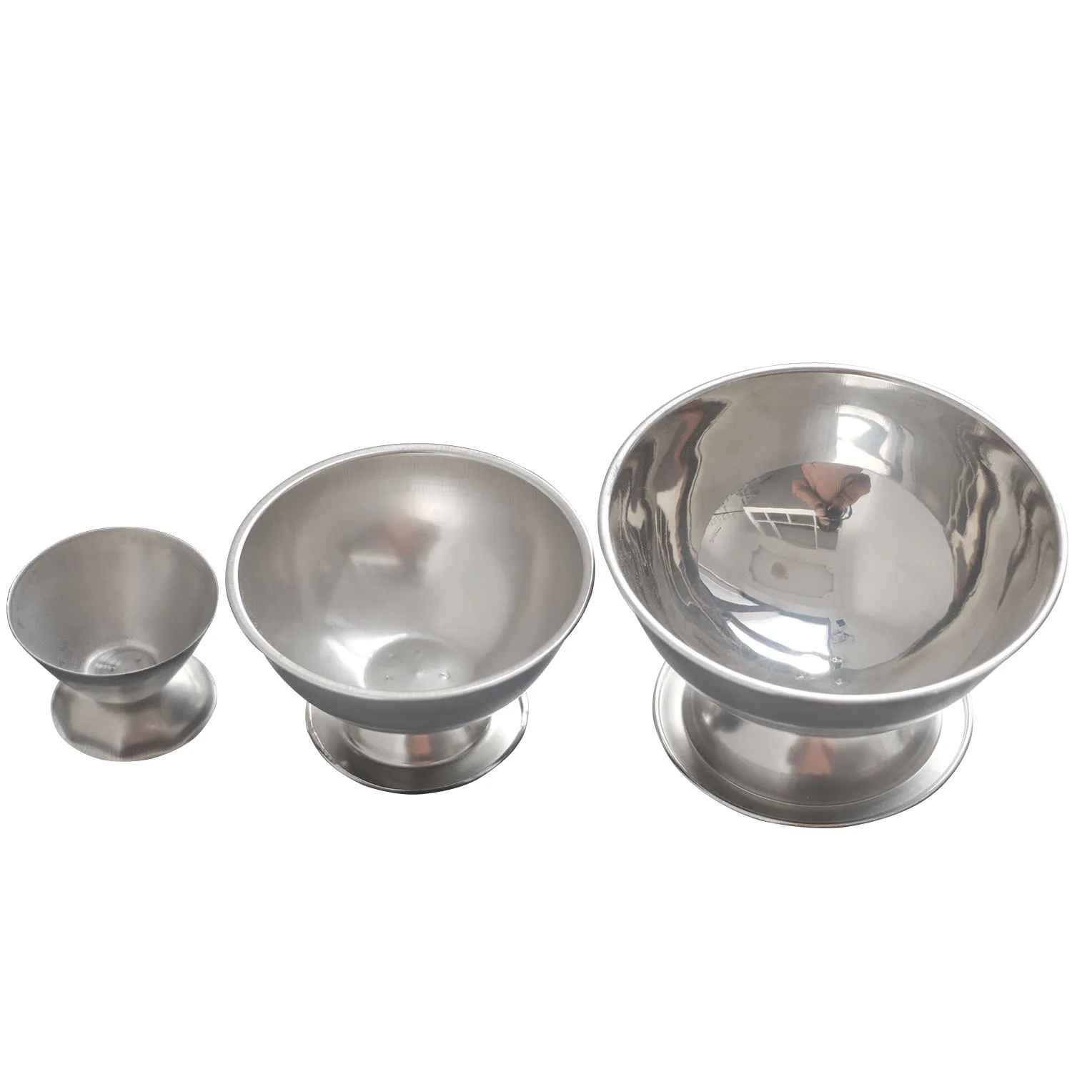 Stainless Steel Alum Cups Borax Cooking Bowl Jewelry Processing Equipment Gold Striking Tools