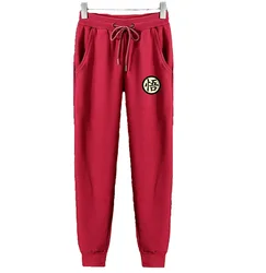Casual Funny Print Mens Pants Cotton Autumn Winter Gray Men Joggers Sweatpants Plus Size Black Trouser pantalon
