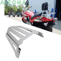 Chrome Motorcycle Rear Backrest Sissy Bar Luggage Baggage Rack For Suzuki Boulevard M109R BOSS M109RZ Limited M109R2 2006-2014