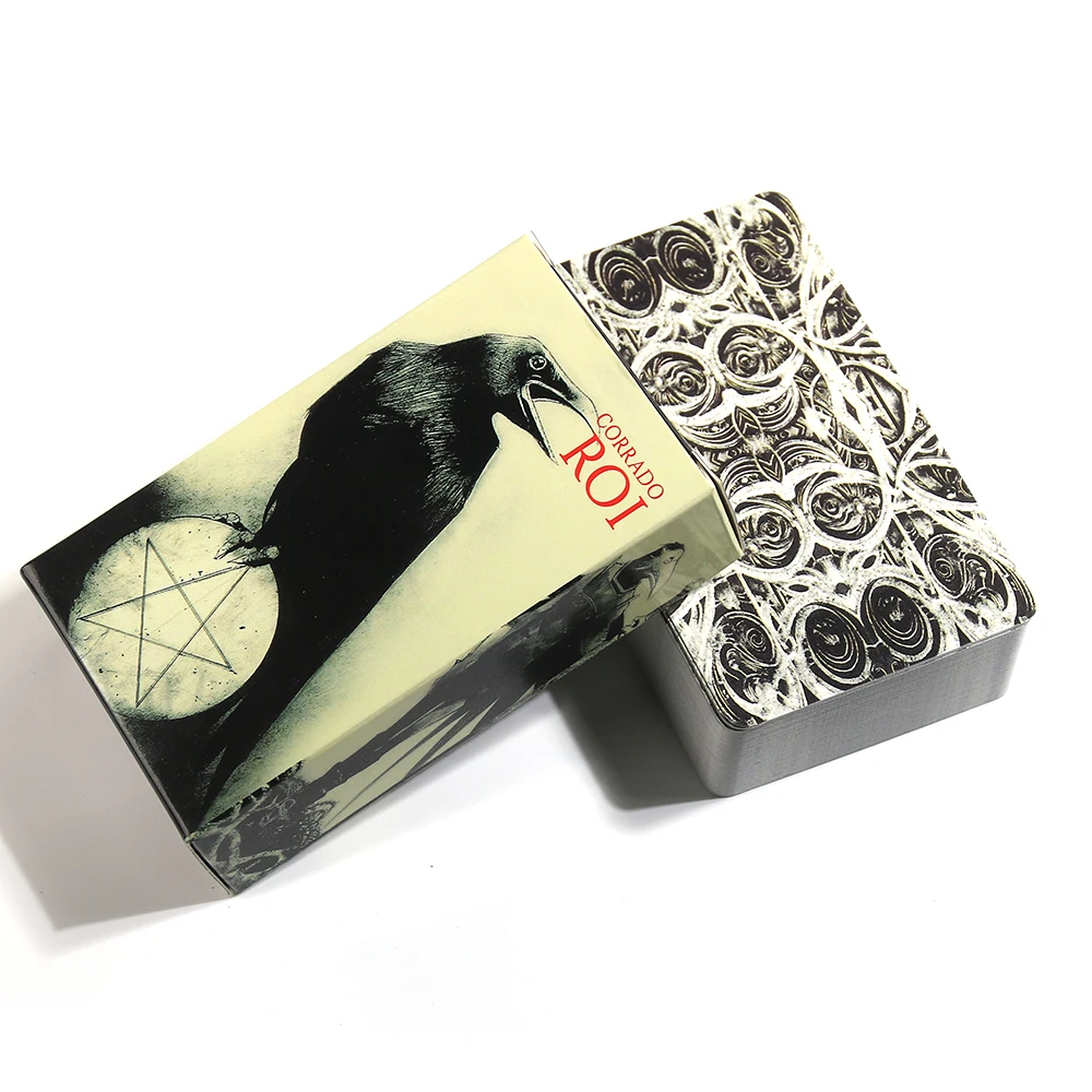 Murder Of Crows Tarot Cards Deck In Stock 78 Card Deck Corrado Roi Divination Collection Gift Oracle Fairy Mystic Mondaysย Witche