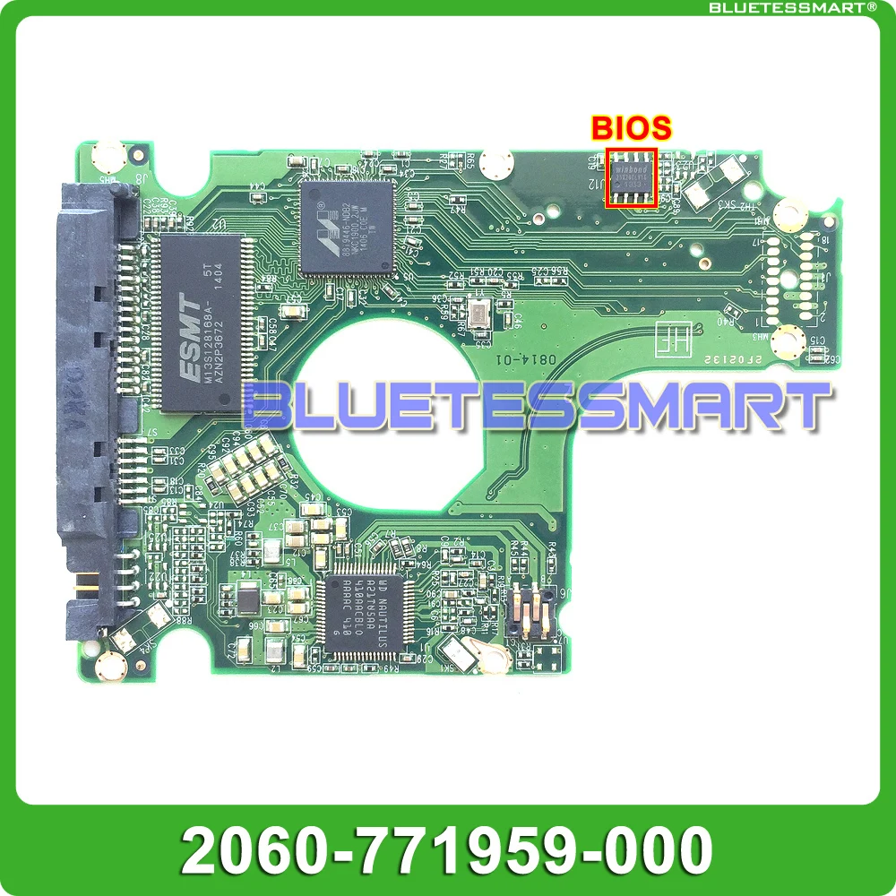 HDD PCB circuit board 2060-771959-000 REV A P1 P2 for WD 2.5 SATA hard drive WD3200LPVX WD5000LPVX repair data recovery