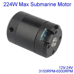 ROV Thruster Diving Equipment Model Submarine Brushless Motor 224W Max Underwater Propeller Waterproof Handheld SW2216