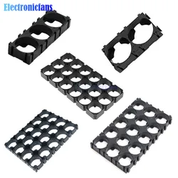 1X2 1X3 3X5 3x6 4x5 Cell Spacer Holder 18650 Lithium Battery Plastic Rack Batteries Radiating Shell Heat Holder Bracket