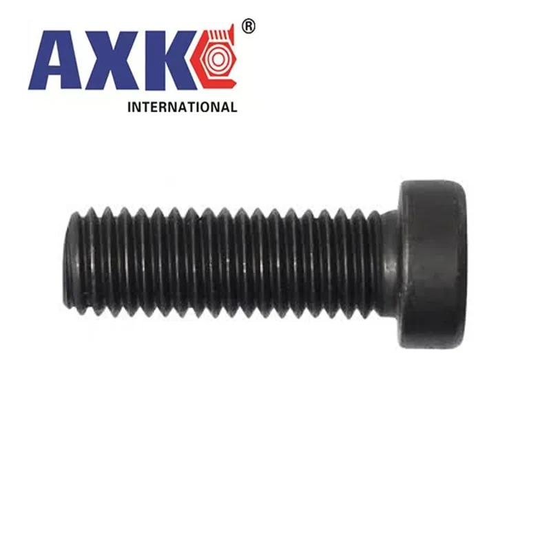 10pcs M4 M5 M6 Grade 8.8 steel Black DIN7984 Hex Hexagon Socket Thin Low Short Profile Head Allen Cap Screw Bolt L=6-50mm