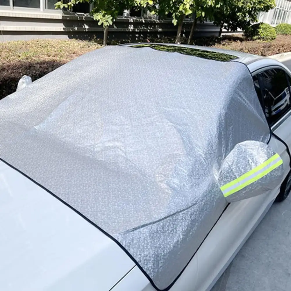 Car Front Sunshade   UV Resistant Magnetic Car Sun Cover  Car Sunshade Cover Reliable Car Front Sunshade