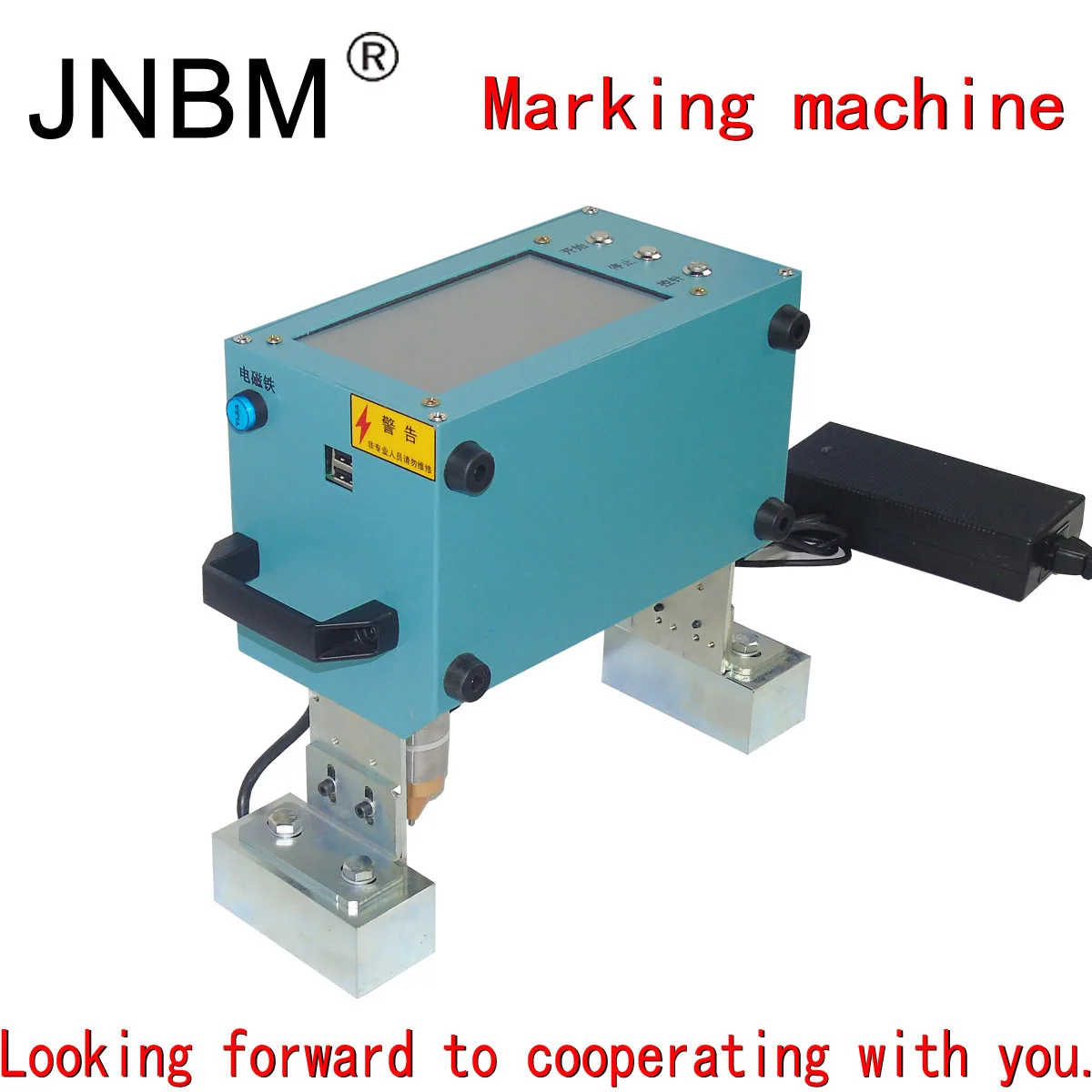 Electric Handheld Vin Number Metal Nameplates Battery Operated Dot Peen Marking Machine Metal Engraving Machine for Steel