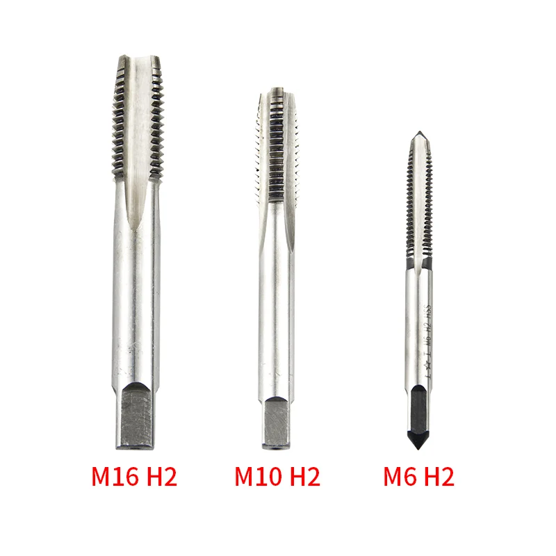 Imagem -03 - Conjunto de Brocas Peças m2 m3 m4 m5 m6 m8 M10 M12 Máquina de Parafuso Tomada Métrica Ferramentas Manuais Alta Qualidade