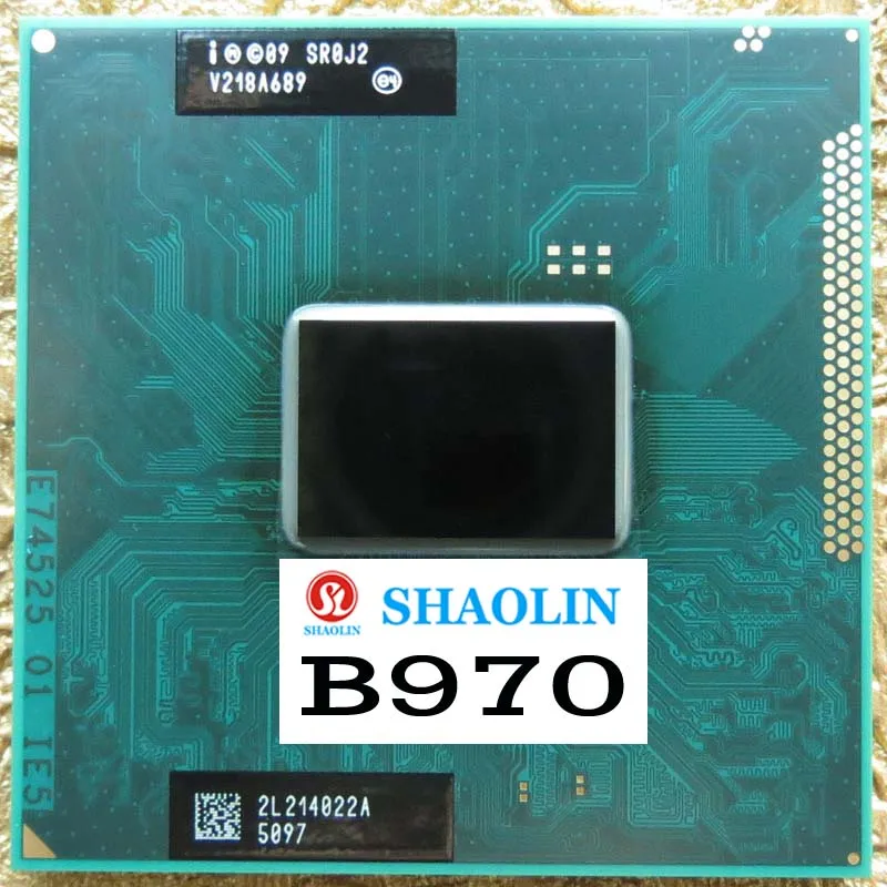 

B970 SR0J2 2,3 ГГц двухъядерный двухпотоковый ЦПУ процессор 2 Мб 35 Вт Разъем G2 / rPGA988B оригинальный SHAOLIN официальная версия