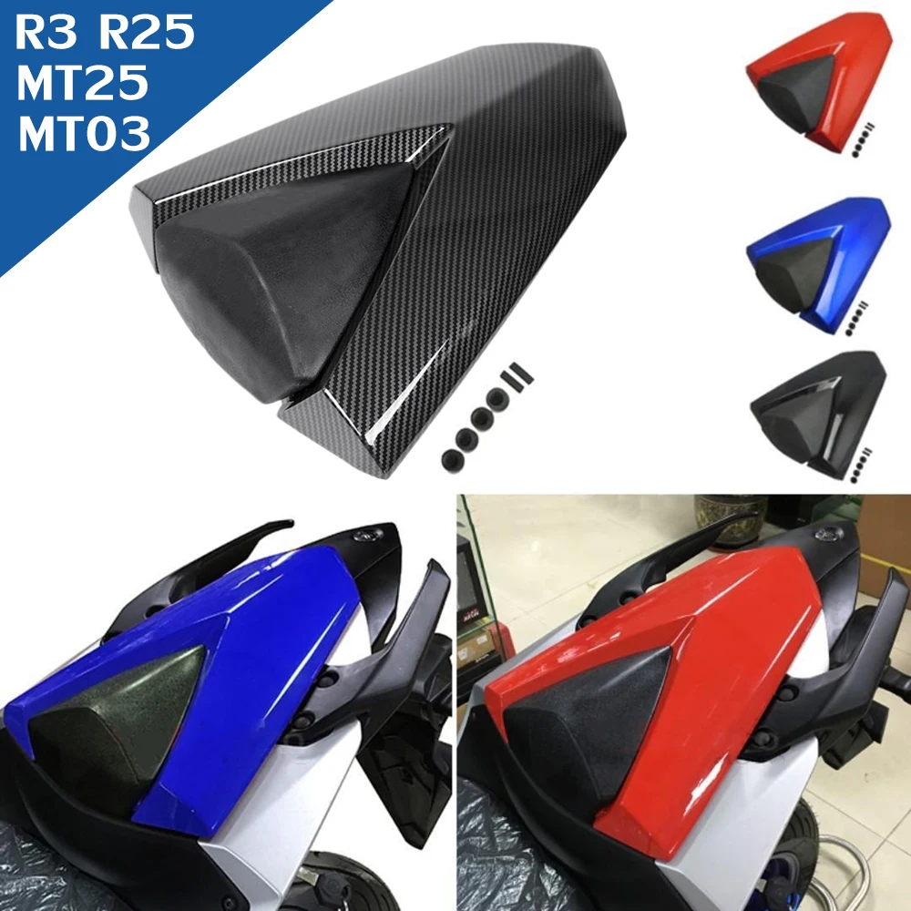 

Rear Passenger Seat Cover Cowl For Yamaha MT03 YZF R3 R25 MT 03 MT25 MT-03 MT-25 YZF-R25 2013 2014 2015 2016 2017 2018 2019 2020